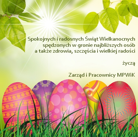 Wesołych Świąt Wielkanocnych !